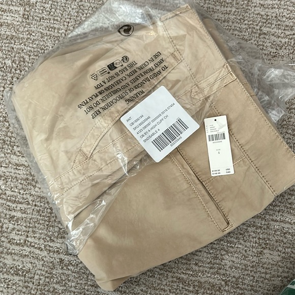 By Anthropologie High Cuff Chino Pants - brand new! - Picture 3 of 4